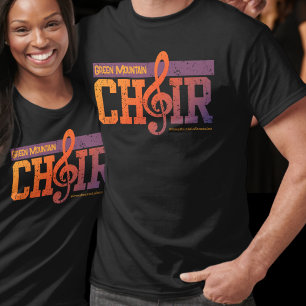 T-shirt Nom correspondant Logo Choir Group Social Handle