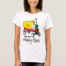 Nom Customisé du modèle Notaire Chick Red Wagon