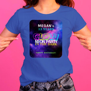 T-shirt Nom d'âge d'anniversaire d'adolescent années perso
