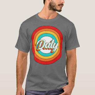 T-shirt Nom Daly Chemt Vintage Daly Circle