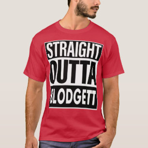 T-shirt Nom de Blodgett Straight Outta Blodgett