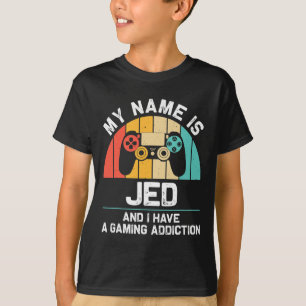 T-shirt Nom de cadeau personnalisé Jed drôle de naissance