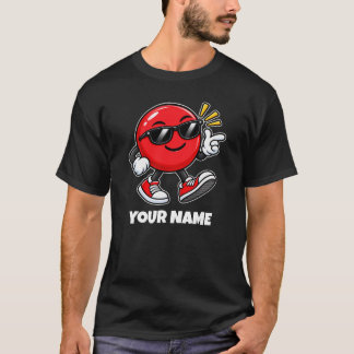 T-shirt Nom de cercle personnalisé et texte personnalisé