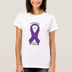 T-shirt Nom de coeur de conscience de surdosage