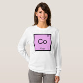 T-shirt Nom de Cory Élément chimique Tableau périodique (Devant entier)
