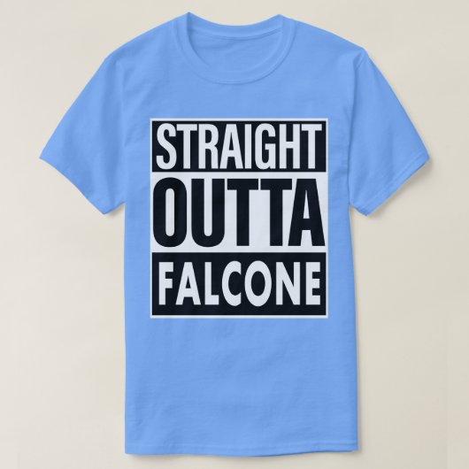 T-shirt Nom de Falcone Droite Devant Falcone (Design devant)