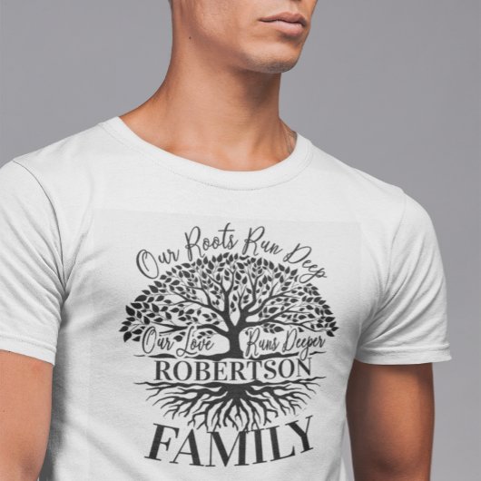 T-shirt Nom de famille