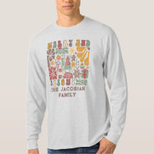 Nom de famille Année Réunion Boho Floral Noël