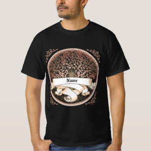 T-shirt Nom de famille de l'arbre