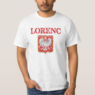 T-shirt Nom de famille de Lorenc