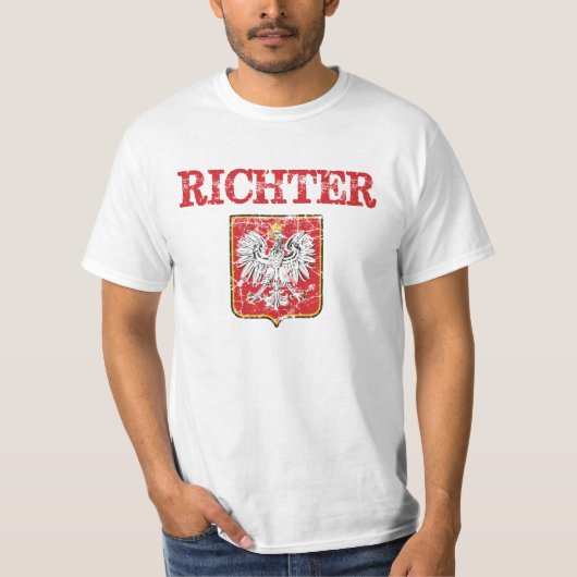 T-shirt Nom de famille de Richter (Devant)