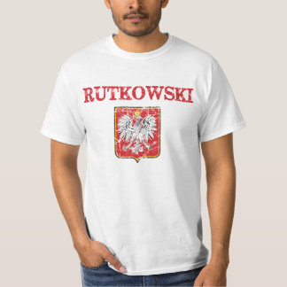 T-shirt Nom de famille de Rutkowski