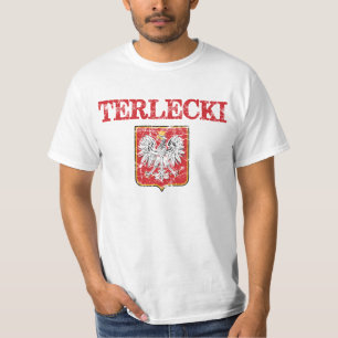 T-shirt Nom de famille de Terlecki