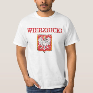 T-shirt Nom de famille de Wierzbicki