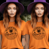 T-shirt Nom de famille frère Halloween Witch's Brew