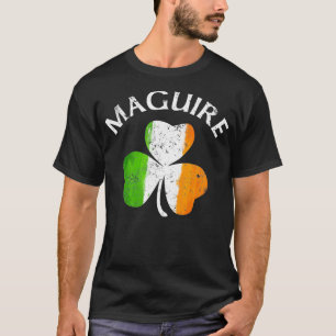 T-shirt Nom de famille Maguire Irish