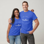 T-shirt Nom de famille personnalisé Année de fondation Réu<br><div class="desc">Notre famille aime se connecter et avoir des confitures et des réunions de famille. Je suis chargé de concevoir le t-shirt pour que je veuille offrir à votre famille un modèle facile à utiliser pour créer votre propre réunion de famille, tshirt personnalisé (voir toutes les options de couleur et de...</div>