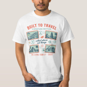 T-shirt Nom de famille personnalisé pour les vacances