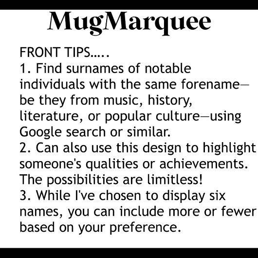 T-shirt Nom de famille Prénom célèbre Nom Trend Custom 02B