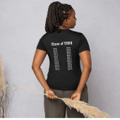 T-shirt nom de graduation des camarades de classe simple n