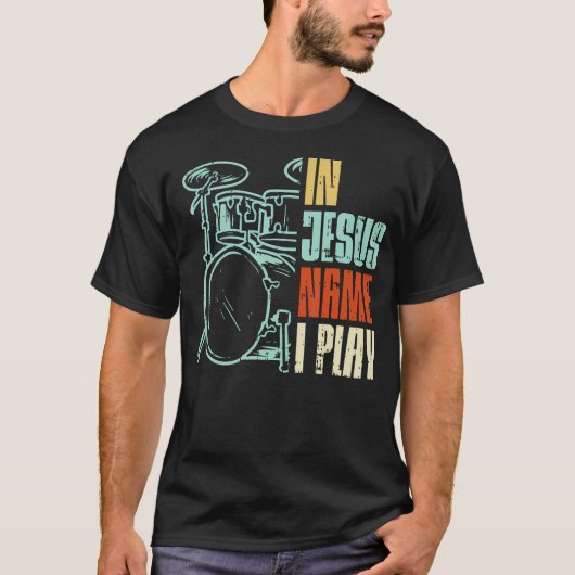 T-shirt Nom de Jésus Christ (Devant)