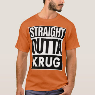 T-shirt Nom de Krug Droit devant Krug