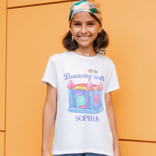 T-shirt Nom de la maison Pastel Bounce