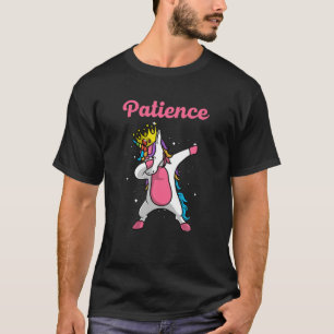 T-shirt Nom de la PATIENCE Anniversaire Personnalisé Dabbi