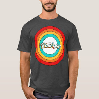 T-shirt Nom de la patterson Chemise Vintage Patterson Cerc
