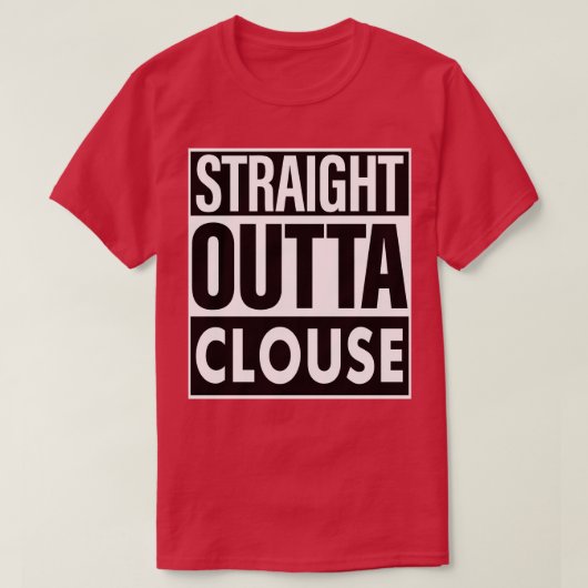 T-shirt Nom de la souris Cloud Outta Clouse (Design devant)