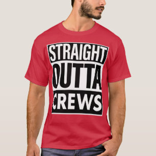 T-shirt Nom de l'équipage Droit Outta Crews