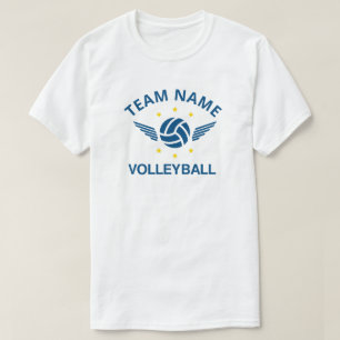 T-shirt Nom de l'équipe de volley-ball personnalisée T-shi