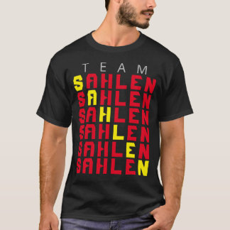 T-shirt Nom de l'équipe Sahlen