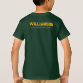 T-shirt Nom de l'événement ou de l'emplacement d'évasion d (Dos)