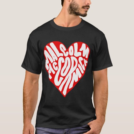 T-shirt Nom de Malcolm Mccormick (Devant)