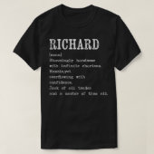 T-shirt Nom de Mens Richard (Design devant)
