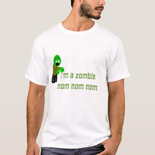 T-shirt Nom de nom de zombi (Devant)