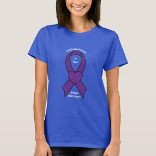 T-shirt Nom de ruban de conscience de surdosage