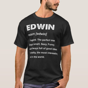T-shirt Nom d'Edwin Mens
