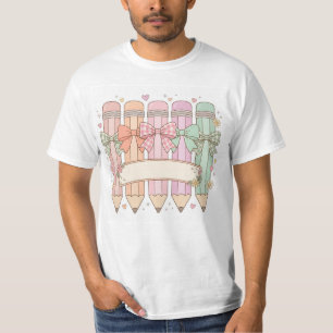 T-shirt Nom d'enseignant personnalisé Png Sublimation