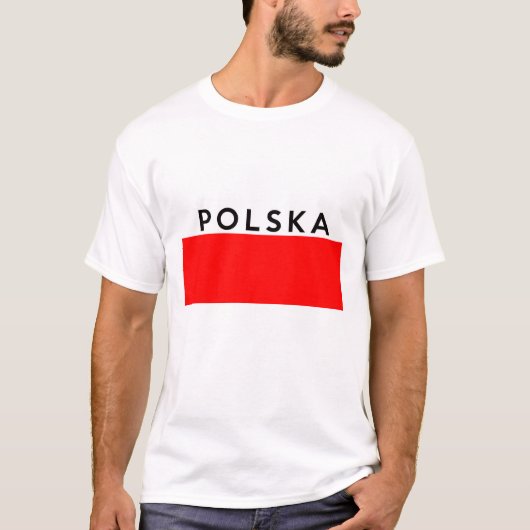 T-shirt nom des textes de poli de pays de drapeau de (Devant)