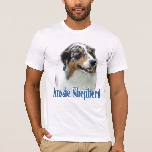 T-shirt Nom du berger australien (Devant)