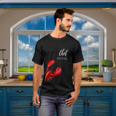T-shirt Nom du chef de homard rouge