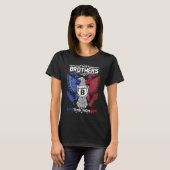 T-shirt Nom du frère (Devant entier)