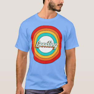 T-shirt Nom du gooding Chemise Vintage Cercle de gooding