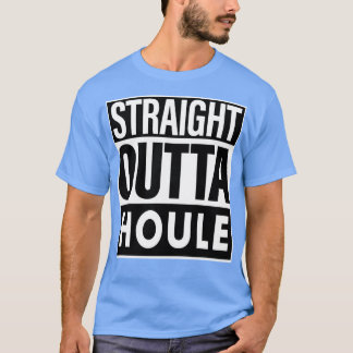 T-shirt Nom du ménage, droit devant Houle