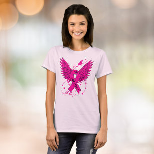 T-shirt Nom du papillon du survivant du cancer du sein Mon