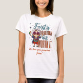 T-shirt Nom du sentiment de grand-mère de Sassy (Devant)