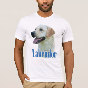 T-shirt Nom du trieur du Labrador jaune