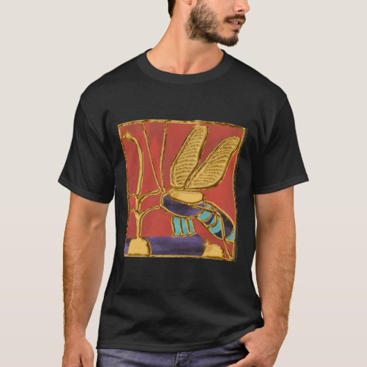 T-shirt Nom du trône du roi Tut (Devant)